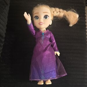 Disney Doll in Sparkling Purple Dress